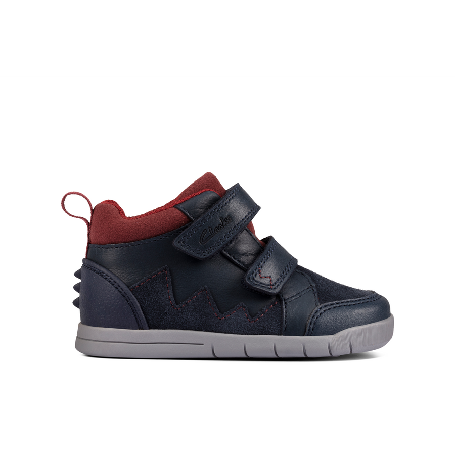 Rex Park T - Navy Leather