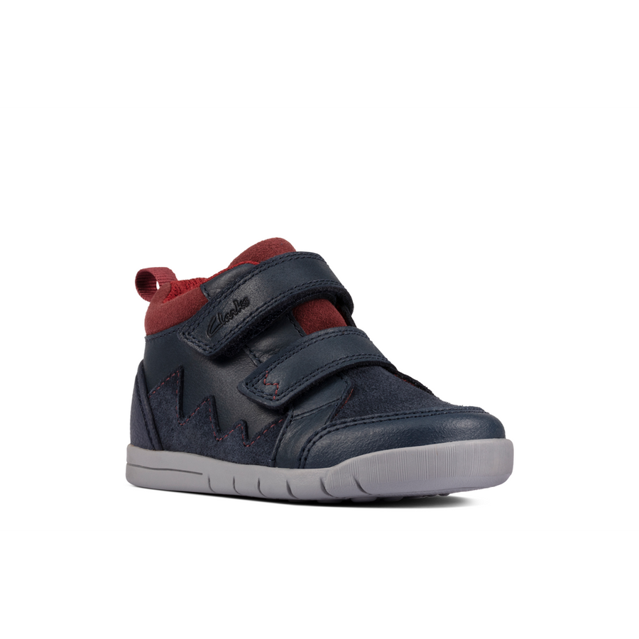 Rex Park T - Navy Leather
