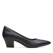 Teresa Step - Black Leather