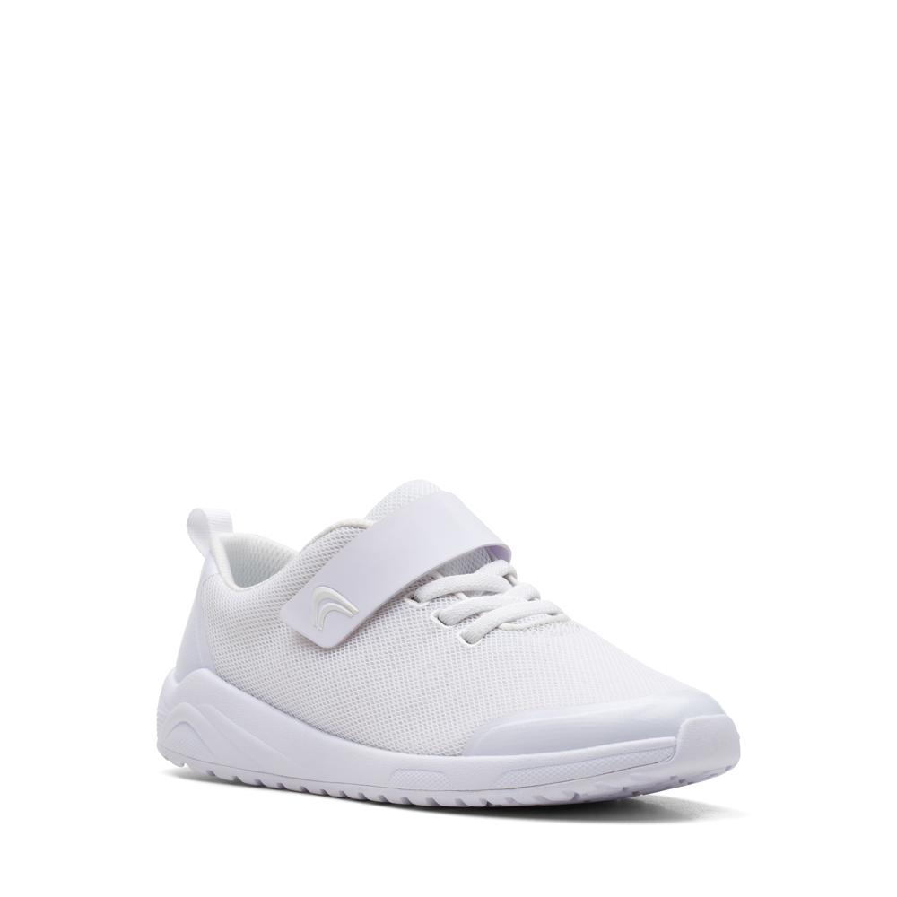 Clarks - Aeon Pace O - White - Trainers