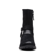 Clarkwell Mid - Black Wlined Leather
