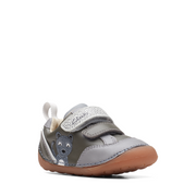 Tiny Print T - Grey Combi