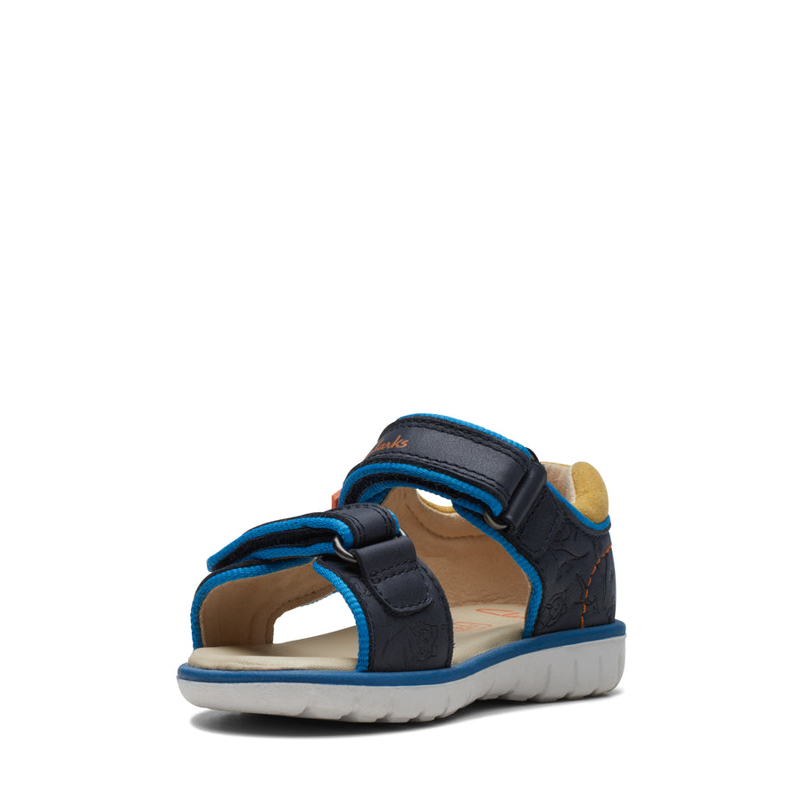 Roam Plane T - Navy Leather