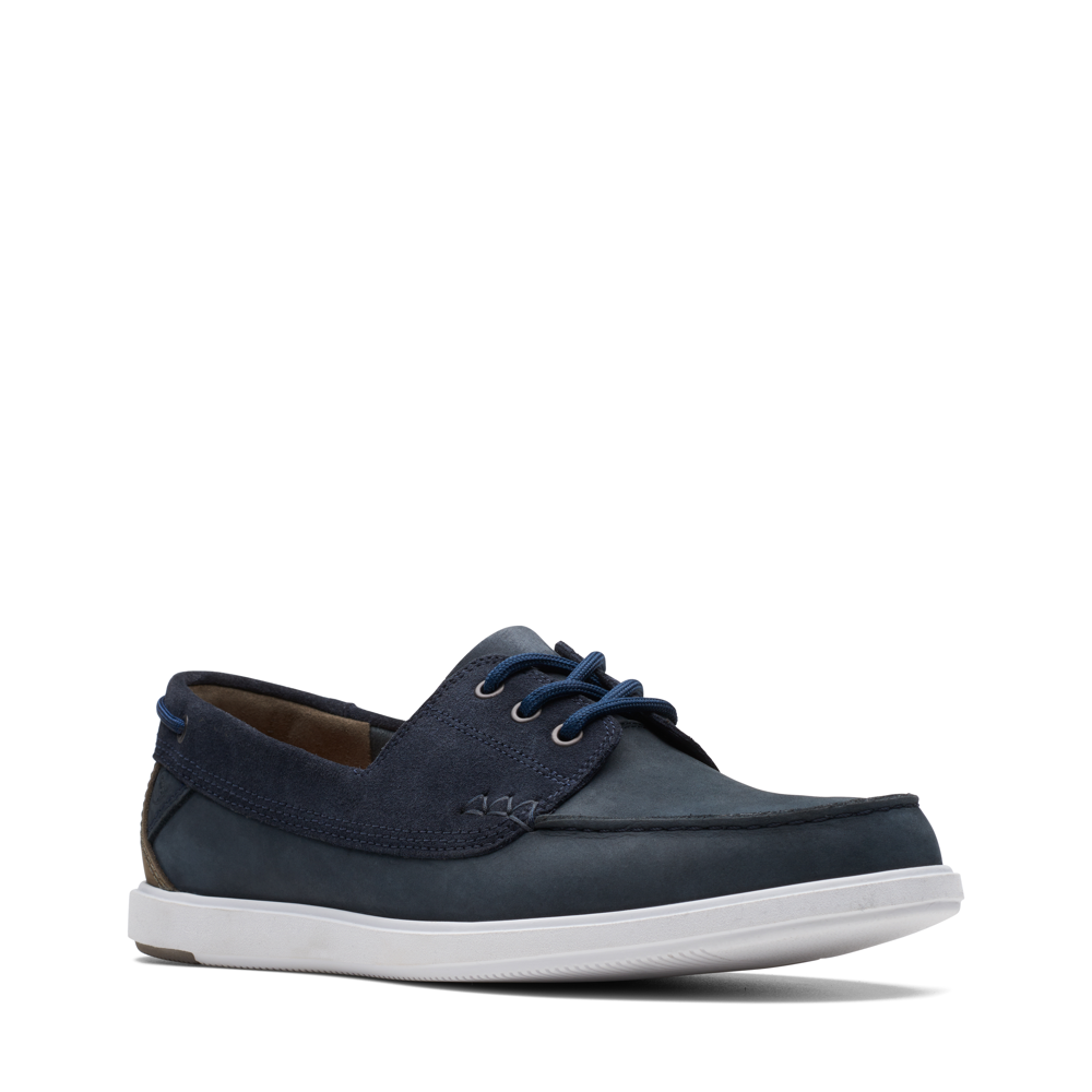 Bratton Boat - Navy Nubuck