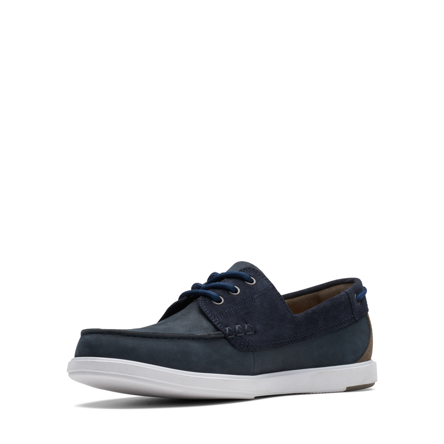 Bratton Boat - Navy Nubuck