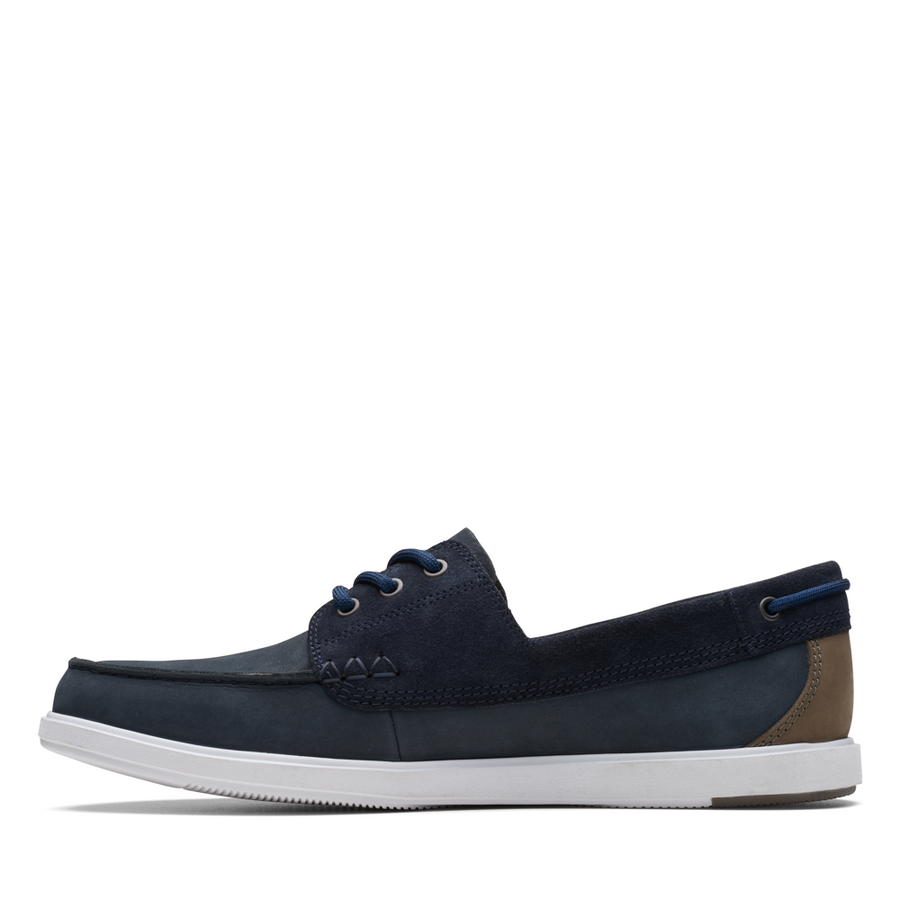 Bratton Boat - Navy Nubuck