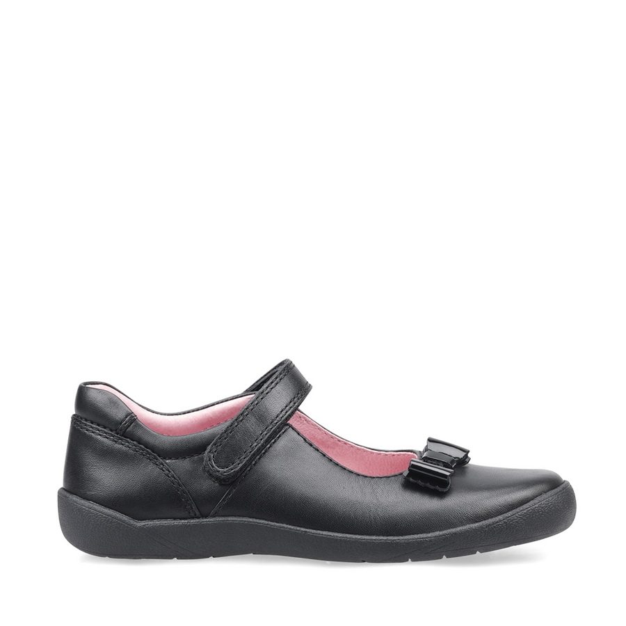 Start Rite - Giggle - Black Leather - School Shoes