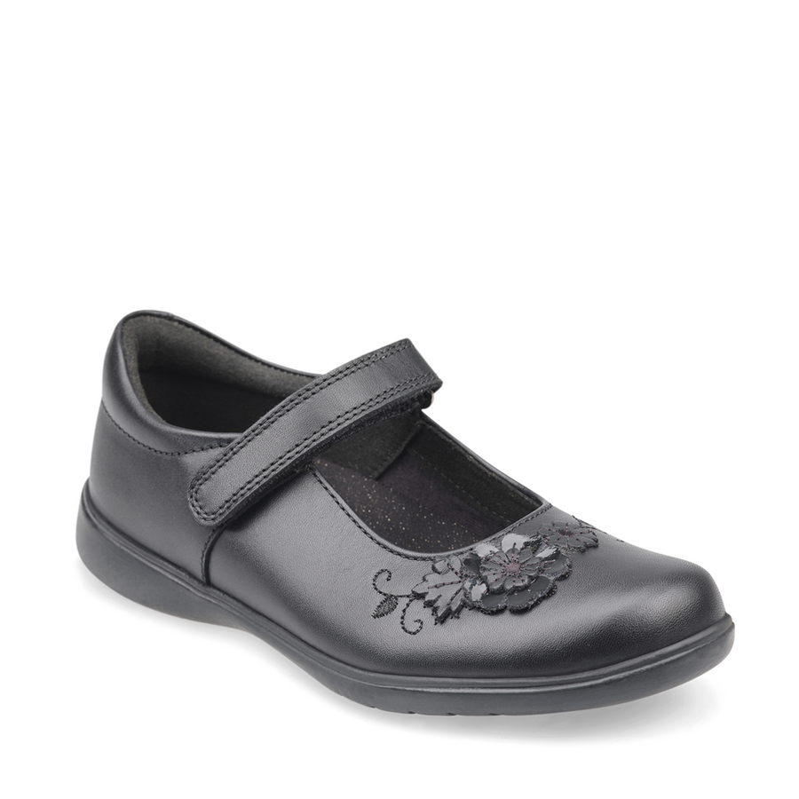 Start Rite - Wish - Black Leather - School Shoes