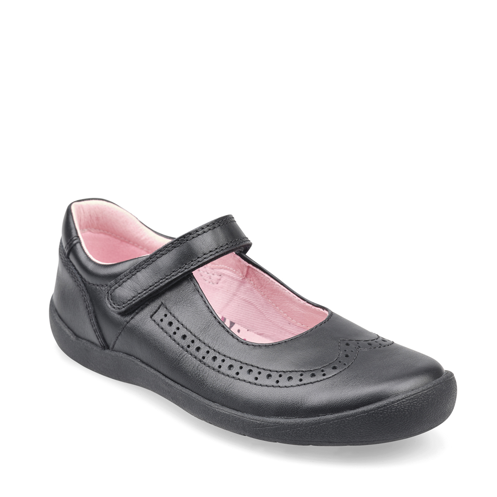 Start Rite - Spirit - Black Leather - School Shoes