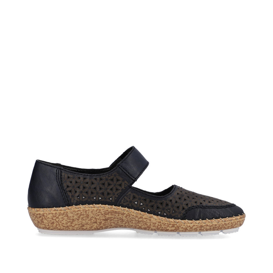 Rieker - 44864-14 - Cindy - Pazifik - Shoes