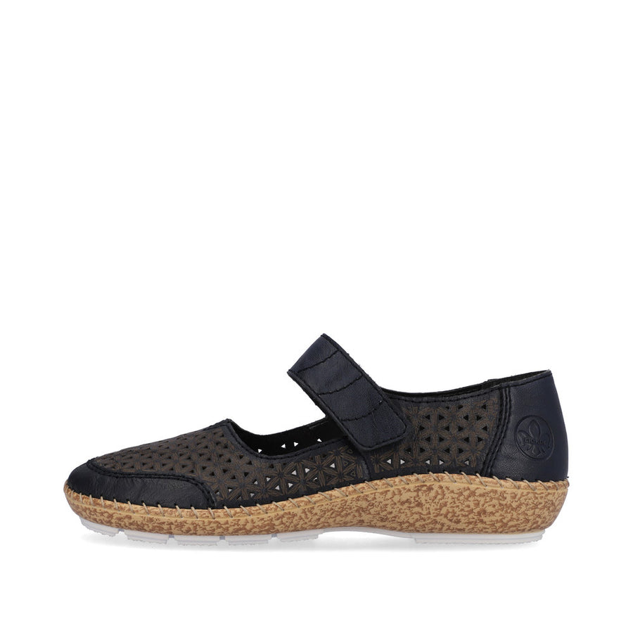 Rieker - 44864-14 - Cindy - Pazifik - Shoes