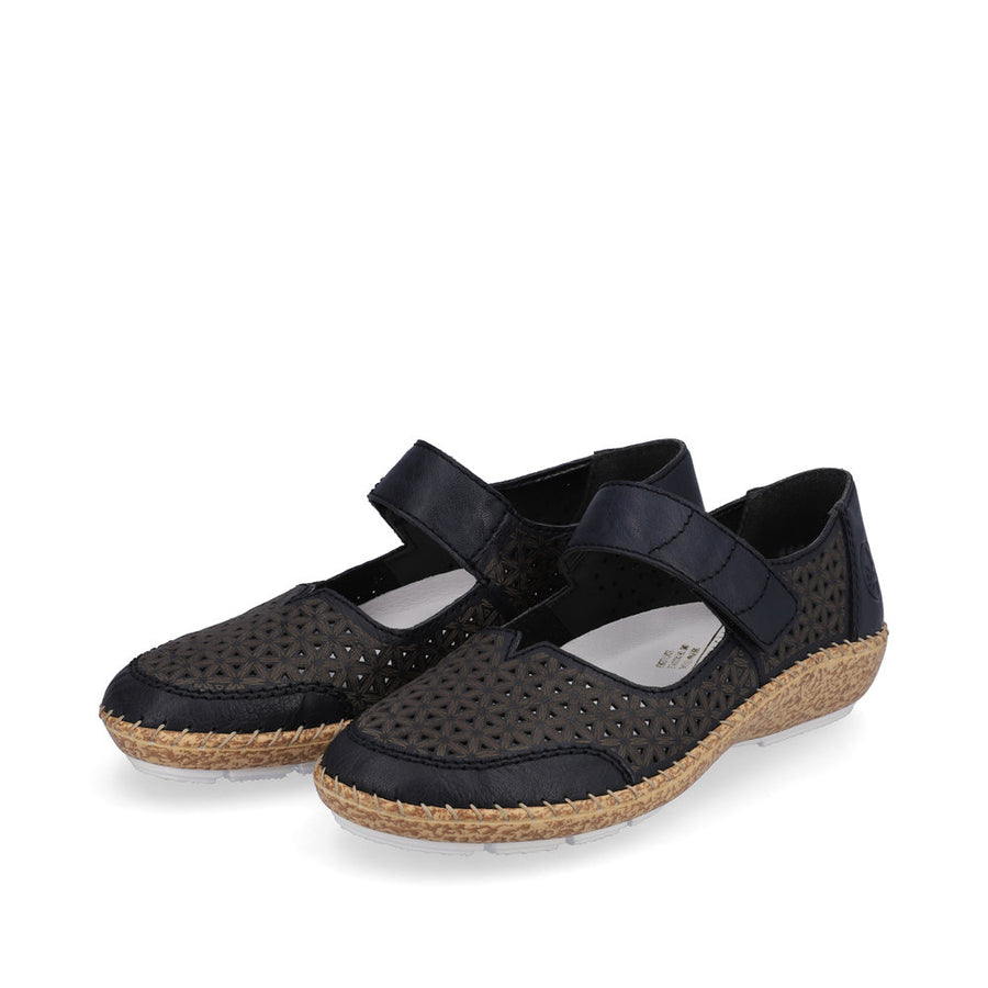 Rieker - 44864-14 - Cindy - Pazifik - Shoes