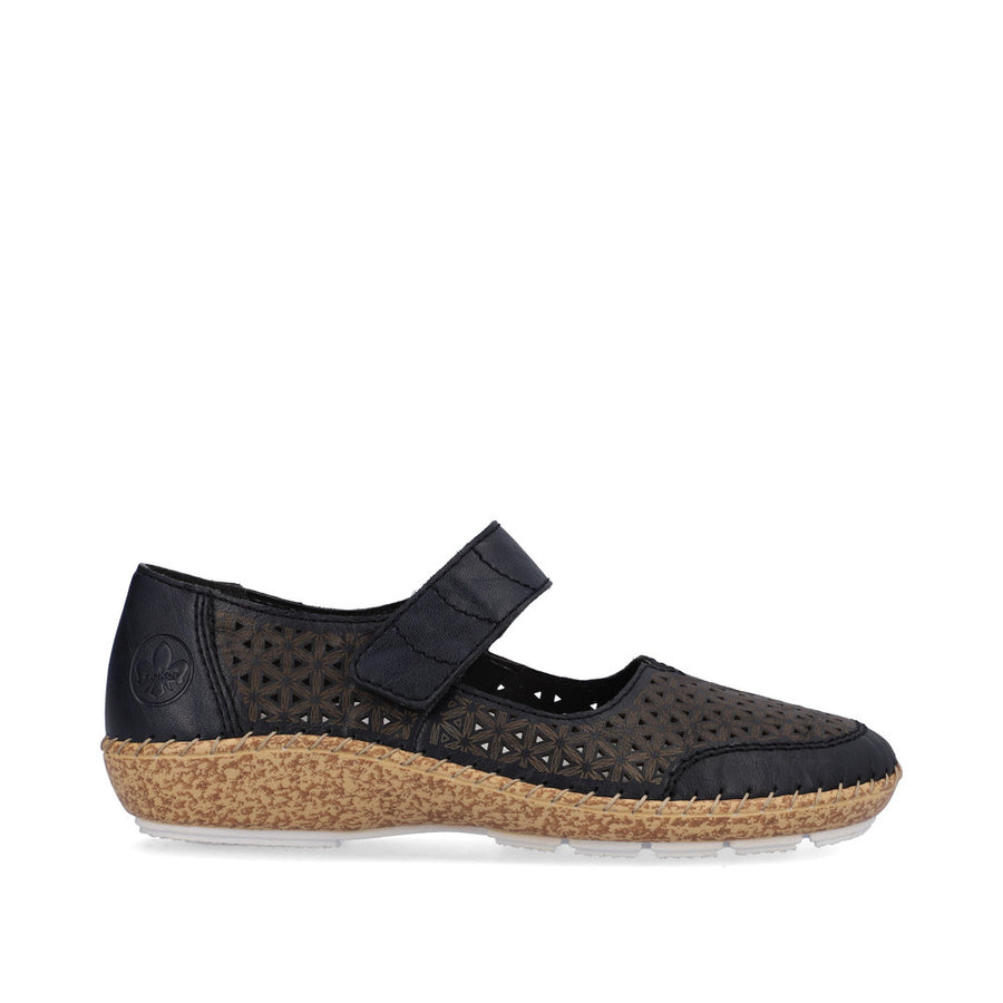 Rieker - 44864-14 - Cindy - Pazifik - Shoes