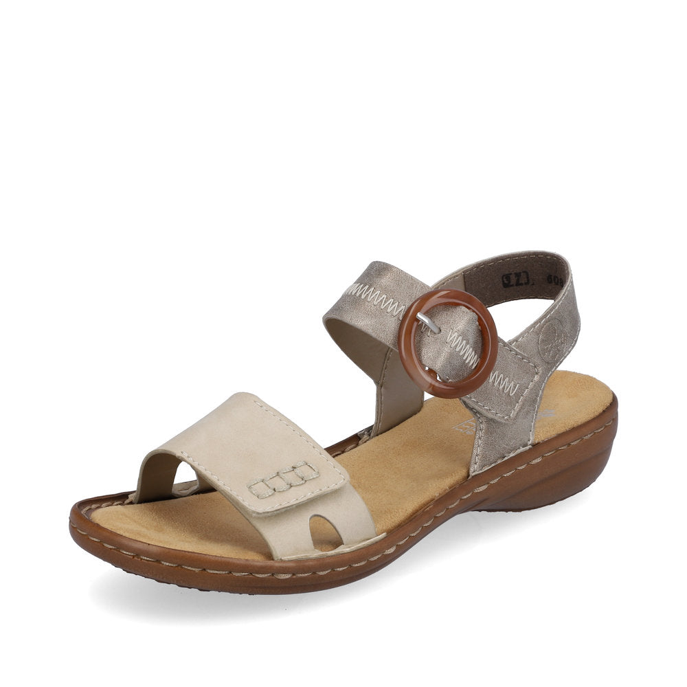 Rieker - 608Z3-60 - Grey - Sandals