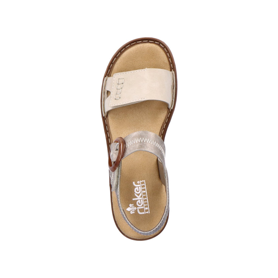 Rieker - 608Z3-60 - Grey - Sandals