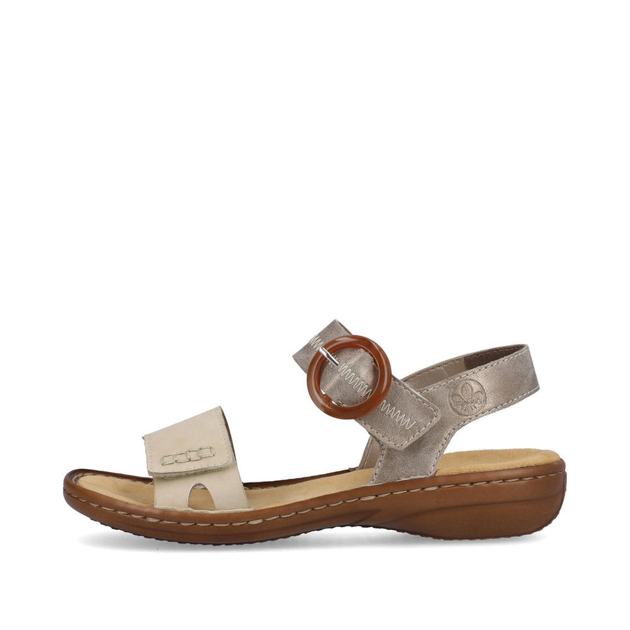 Rieker - 608Z3-60 - Grey - Sandals