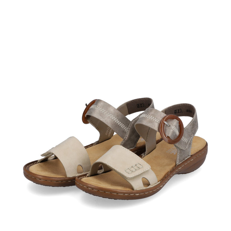Rieker - 608Z3-60 - Grey - Sandals