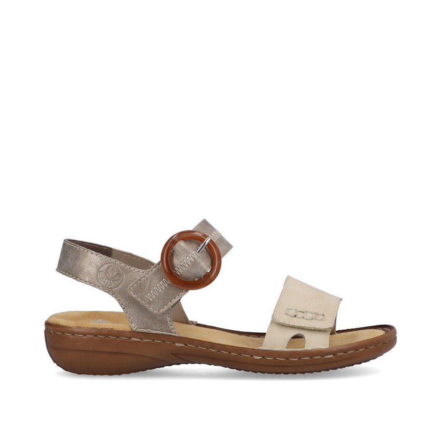 Rieker - 608Z3-60 - Grey - Sandals