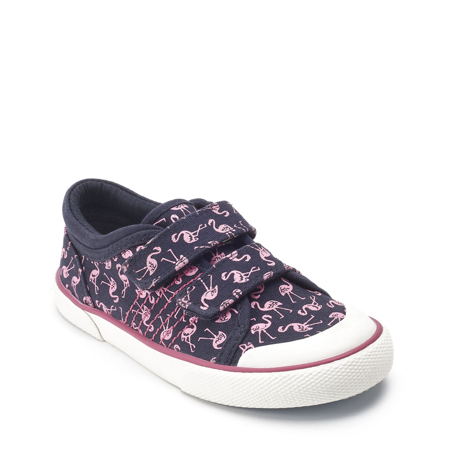 Start Rite - Flamingo - Navy - Canvas Shoes
