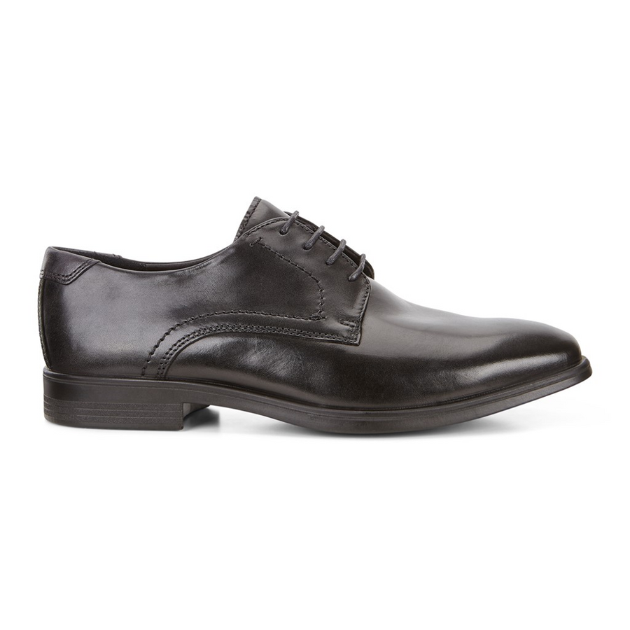 Ecco 621634 50839 Melbourne Tie Black Shoes