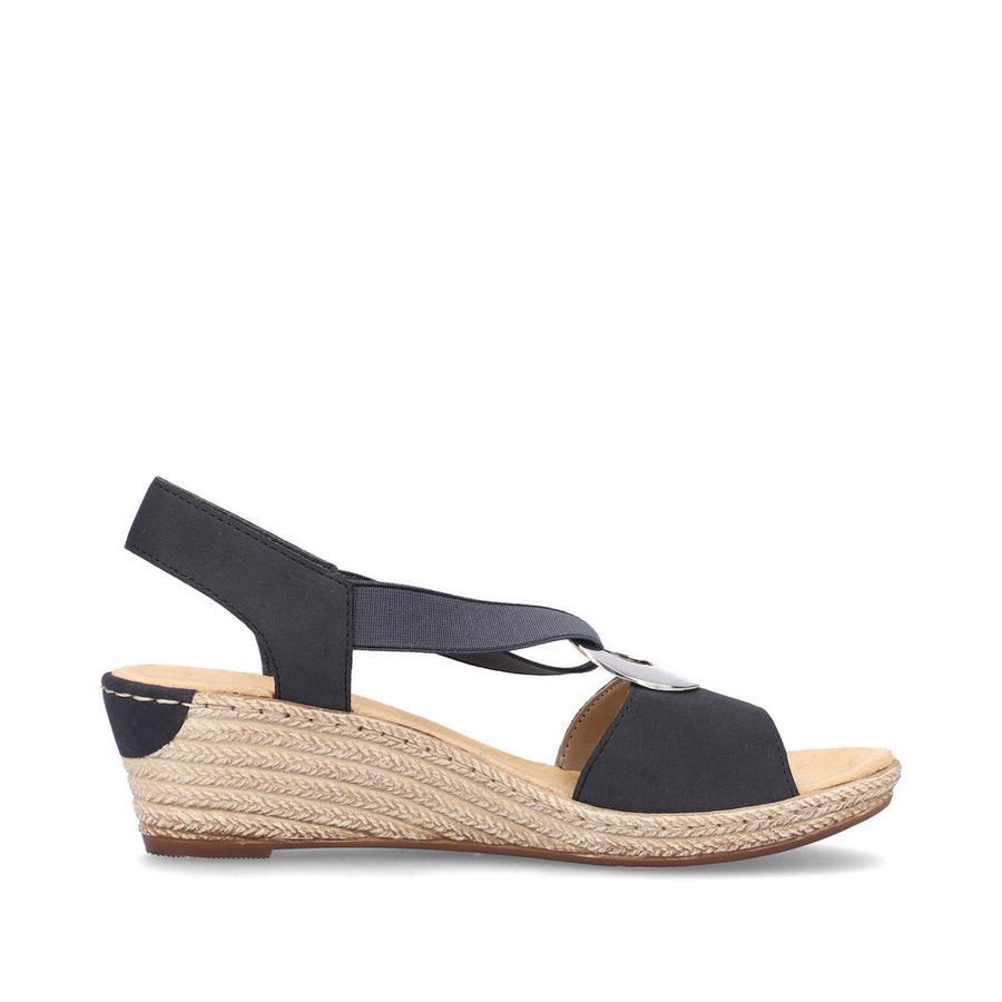 Rieker - 624H6-14 - Navy - Sandals