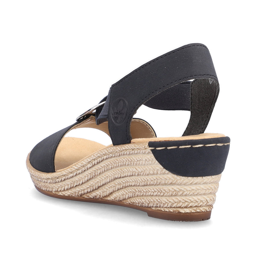 Rieker - 624H6-14 - Navy - Sandals