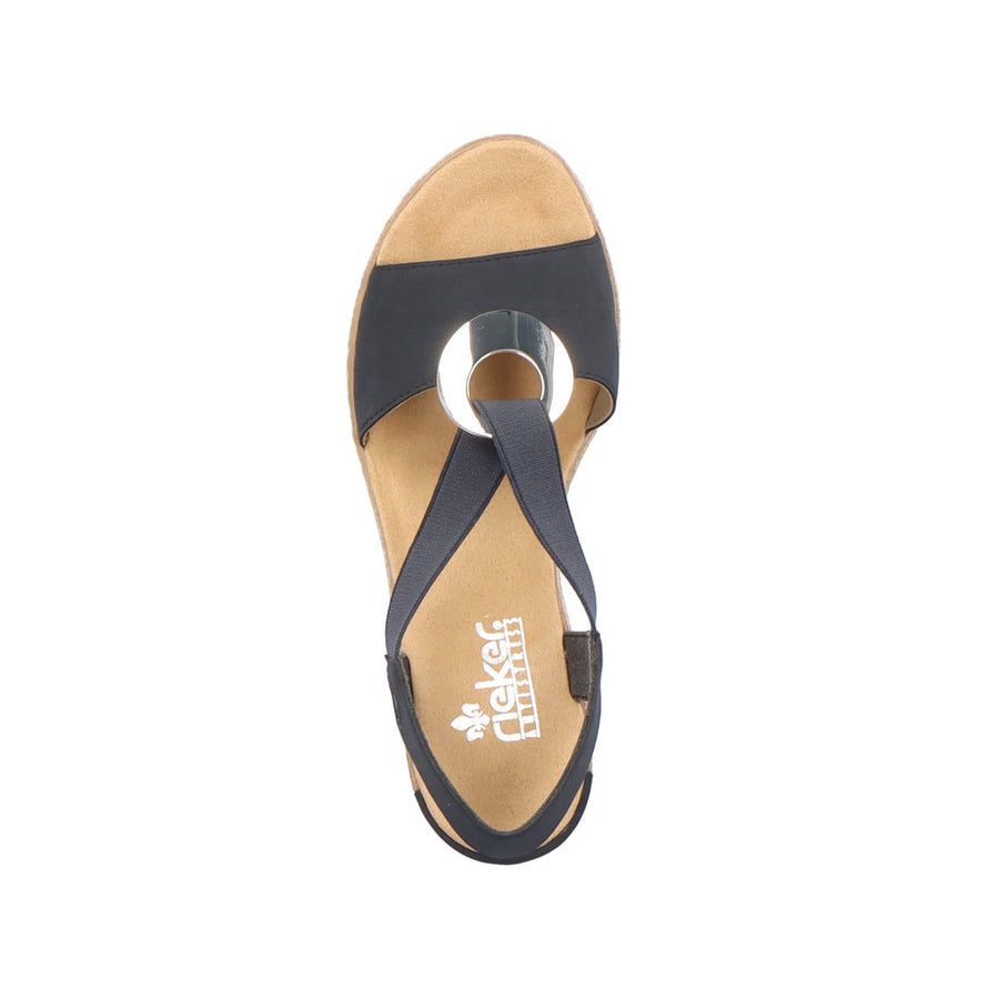 Rieker - 624H6-14 - Navy - Sandals