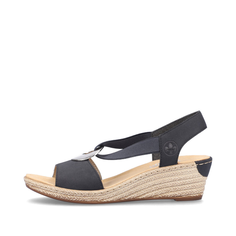 Rieker - 624H6-14 - Navy - Sandals