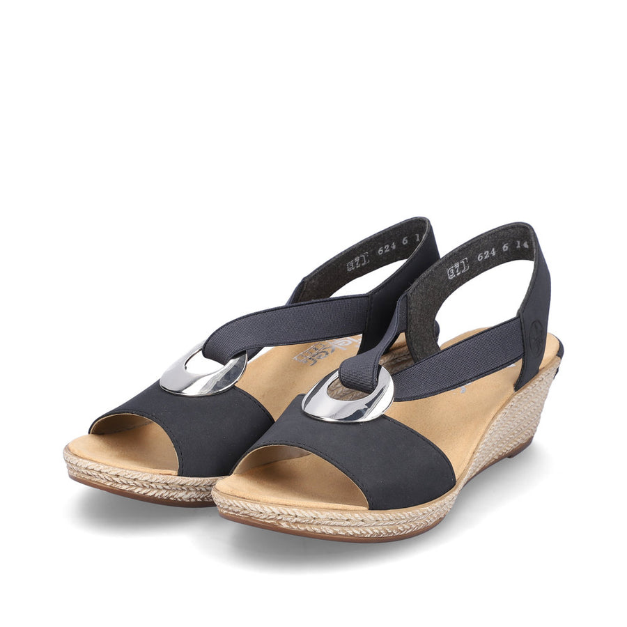 Rieker - 624H6-14 - Navy - Sandals