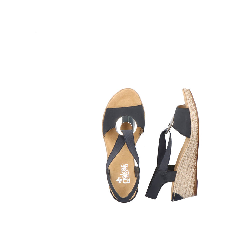 Rieker - 624H6-14 - Navy - Sandals