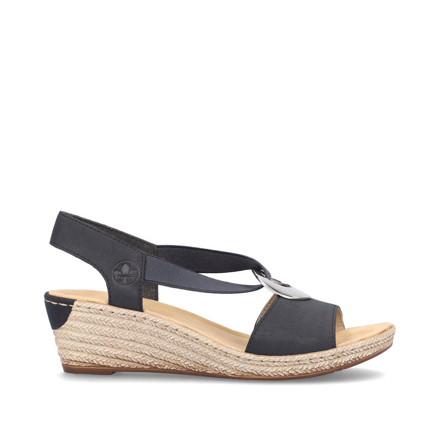 Rieker - 624H6-14 - Navy - Sandals