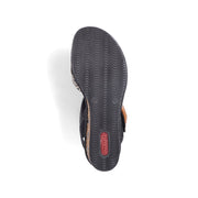 Rieker - 68176-00 - Black - Sandals