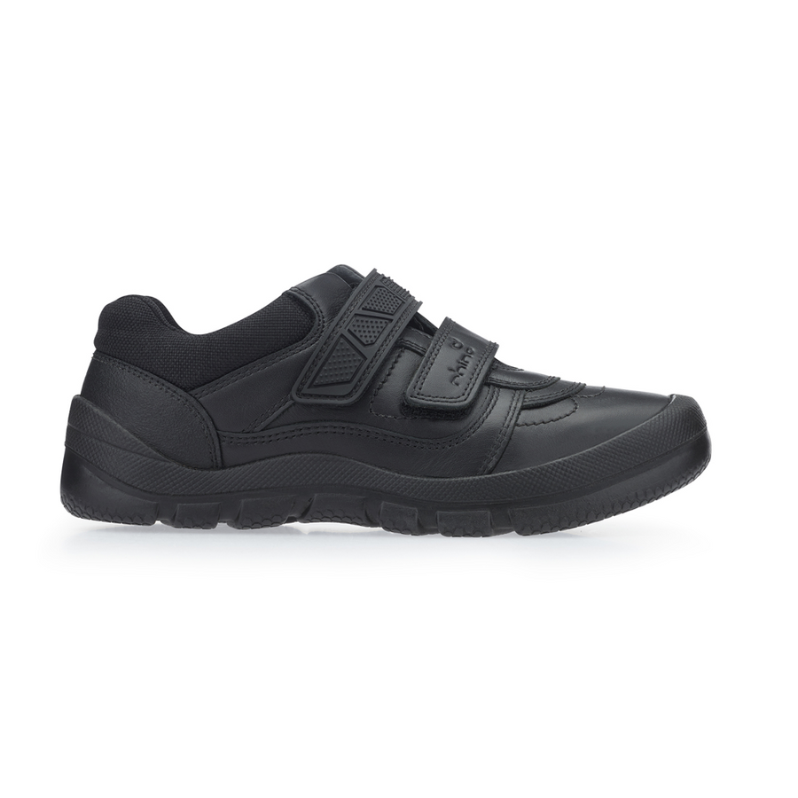 Start Rite - Rhino Warrior - Black Leather -  School Shoes