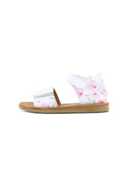 Shoesme - CS23S014-B - White Pink Flowers - Sandals