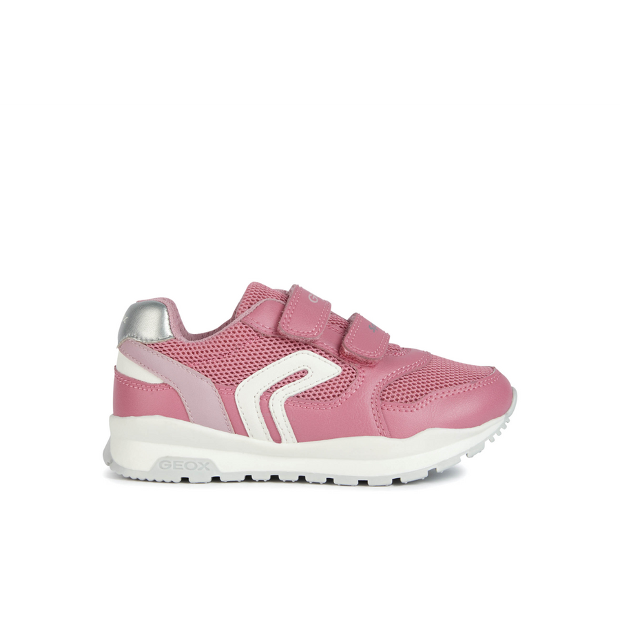 Geox - J Pavel Girl - Dk Pink/White - Trainers