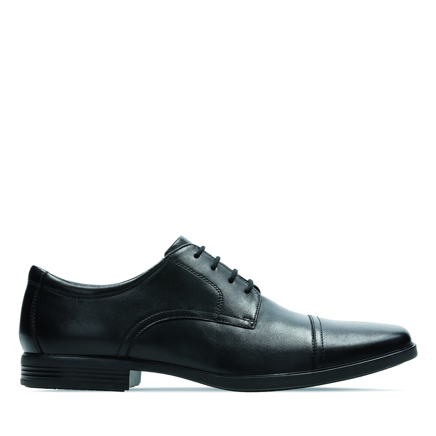 Howard Cap - Black Leather