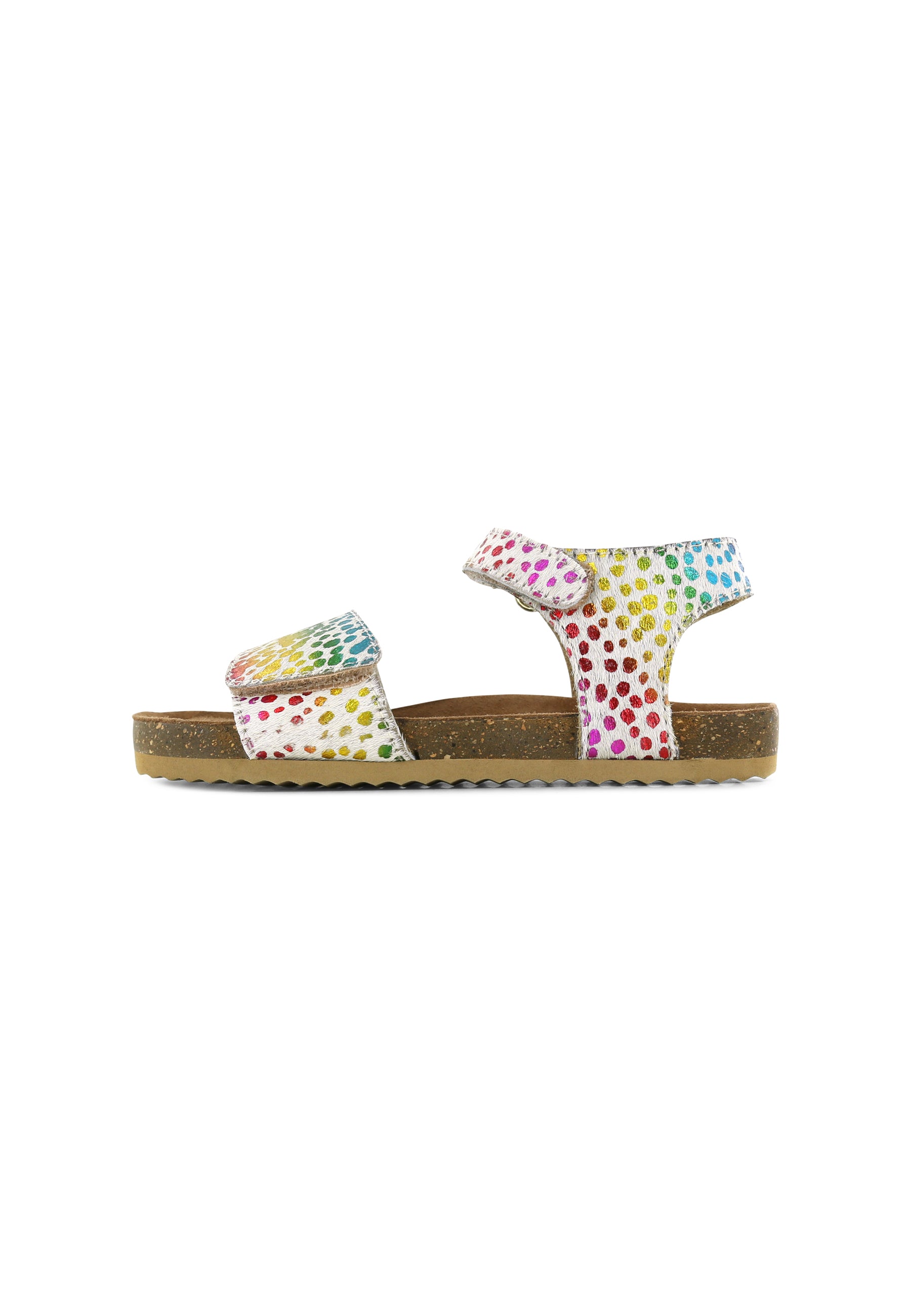 Shoes me - IC23S007-A - Rainbow Ponyhair - Sandals