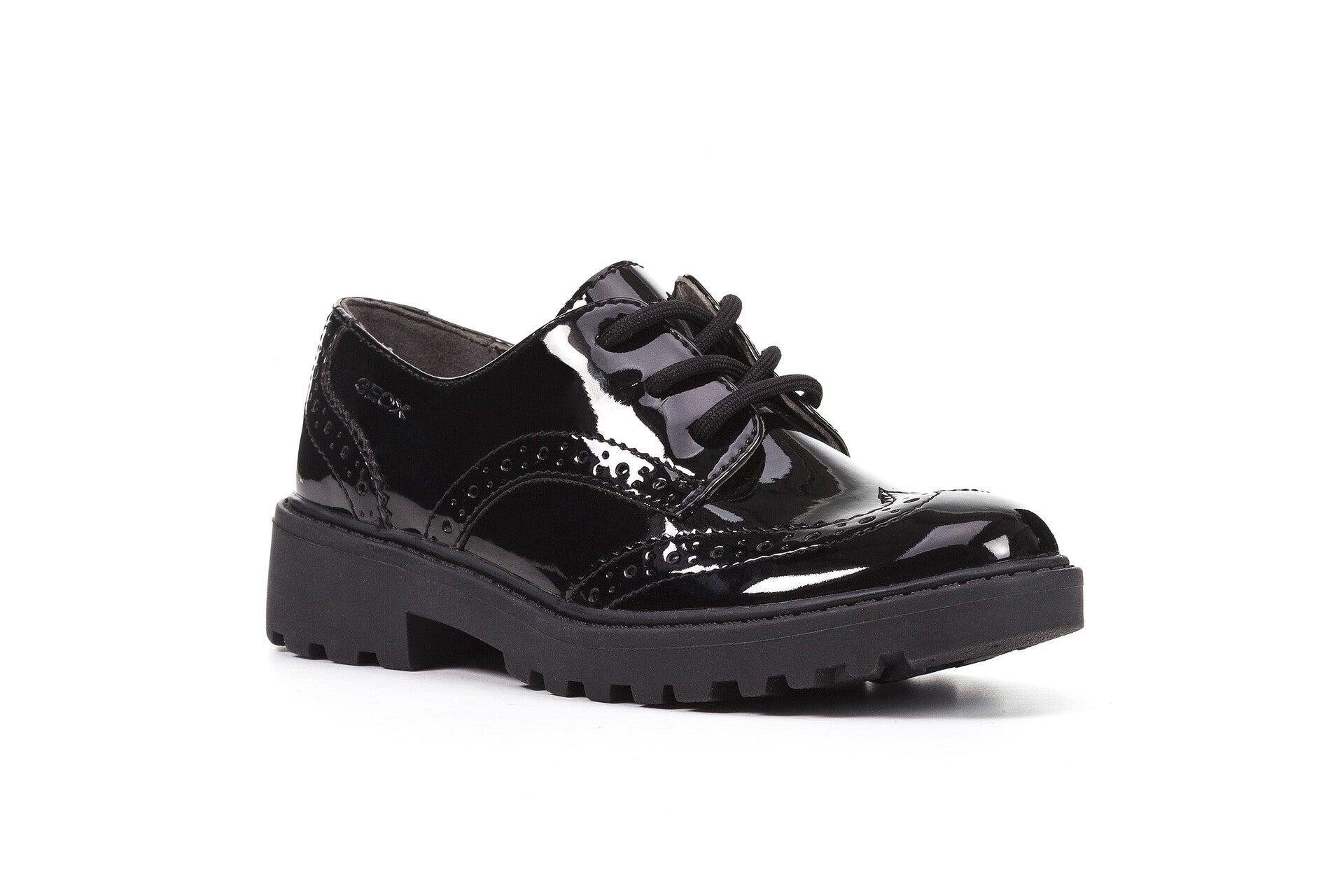 Geox - Casey Girl - Black J6420N - School Shoes