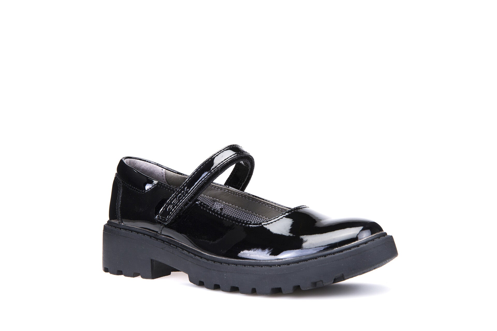 Geox - Casey Girl - Black J6420P - School Shoes