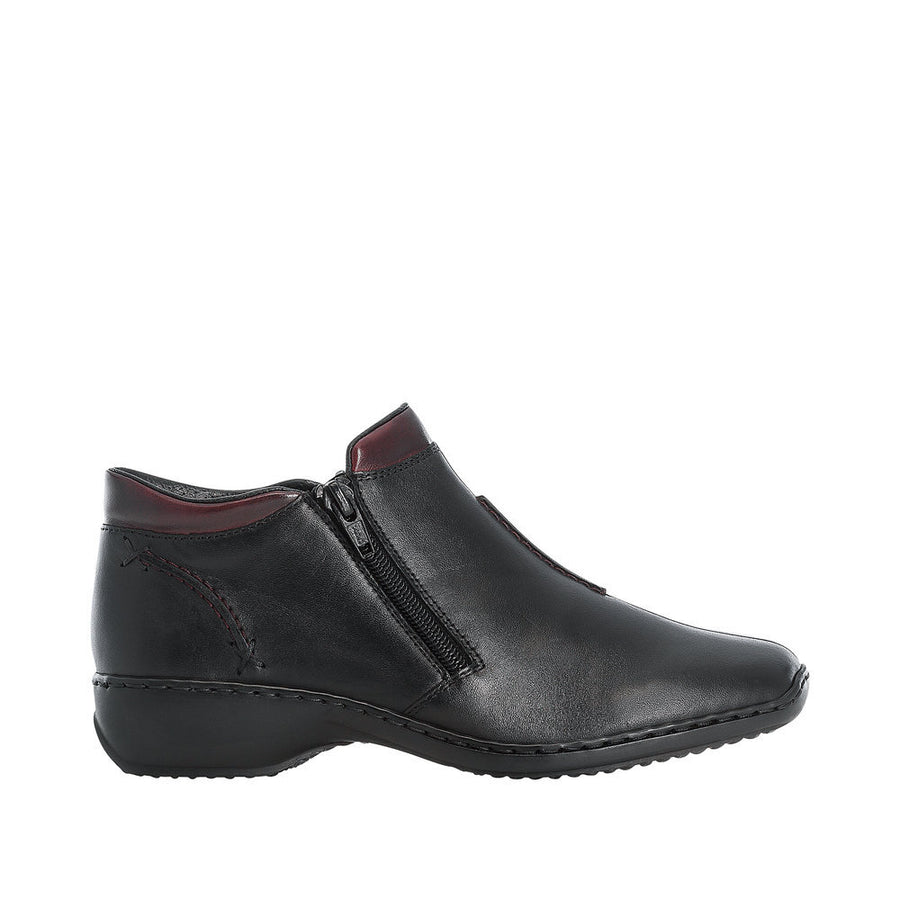 Rieker - L3882-00 - Schwarz/Burgund - Boots