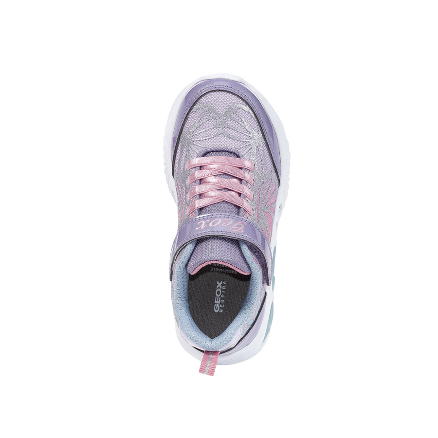 Geox - J Assister Girl - Lt Violet/Watersea - Trainers