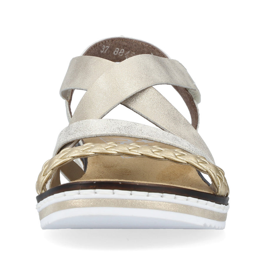 Rieker - V3663-90 - Gold - Sandals